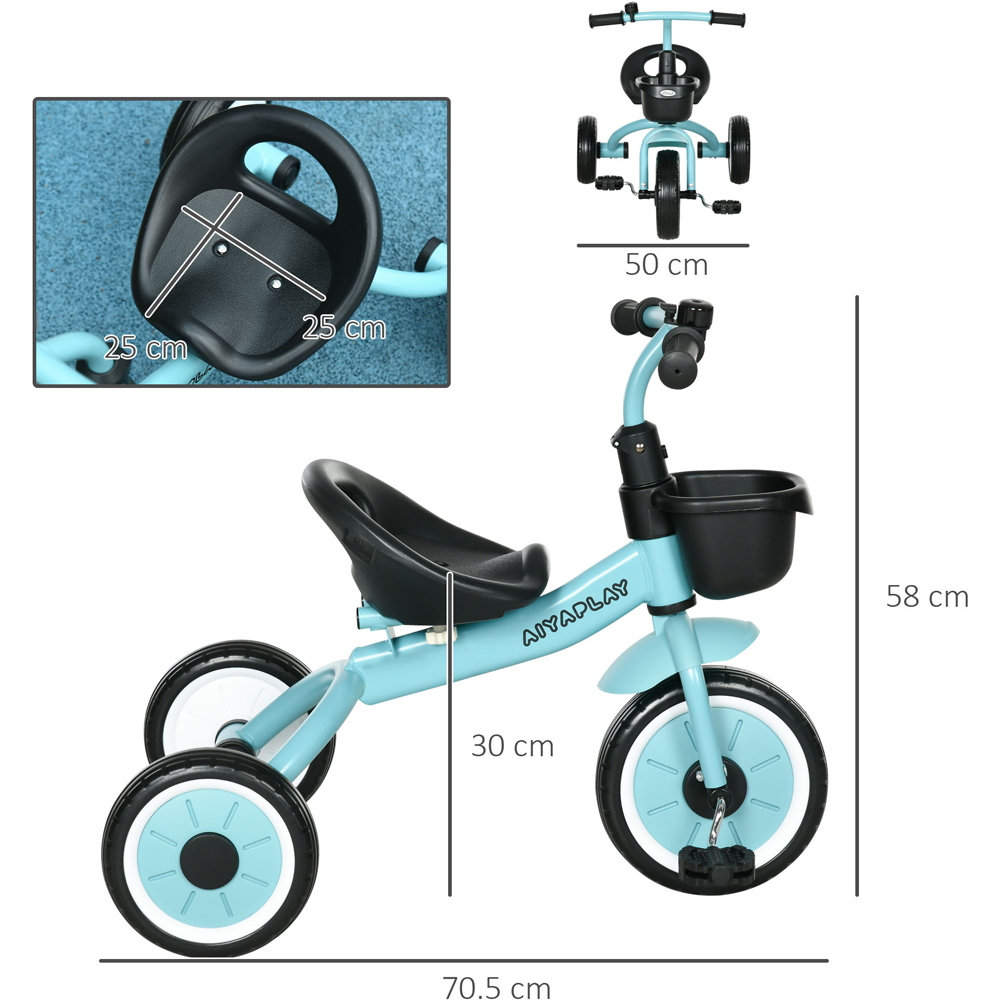 Tommy Toys Toddler Ride On Tricycle Blue Image 5