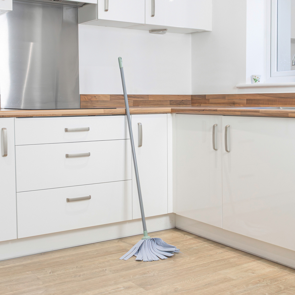 JVL Cleaning Grey Synthetic Mop Image 2