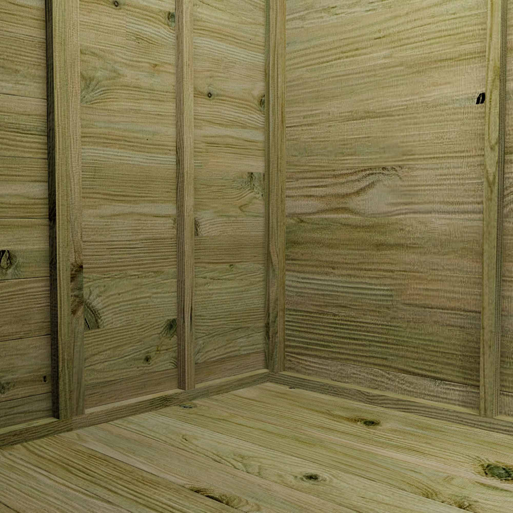 Mercia 8 x 8ft Double Door Premium Sussex Traditional Summerhouse Image 7