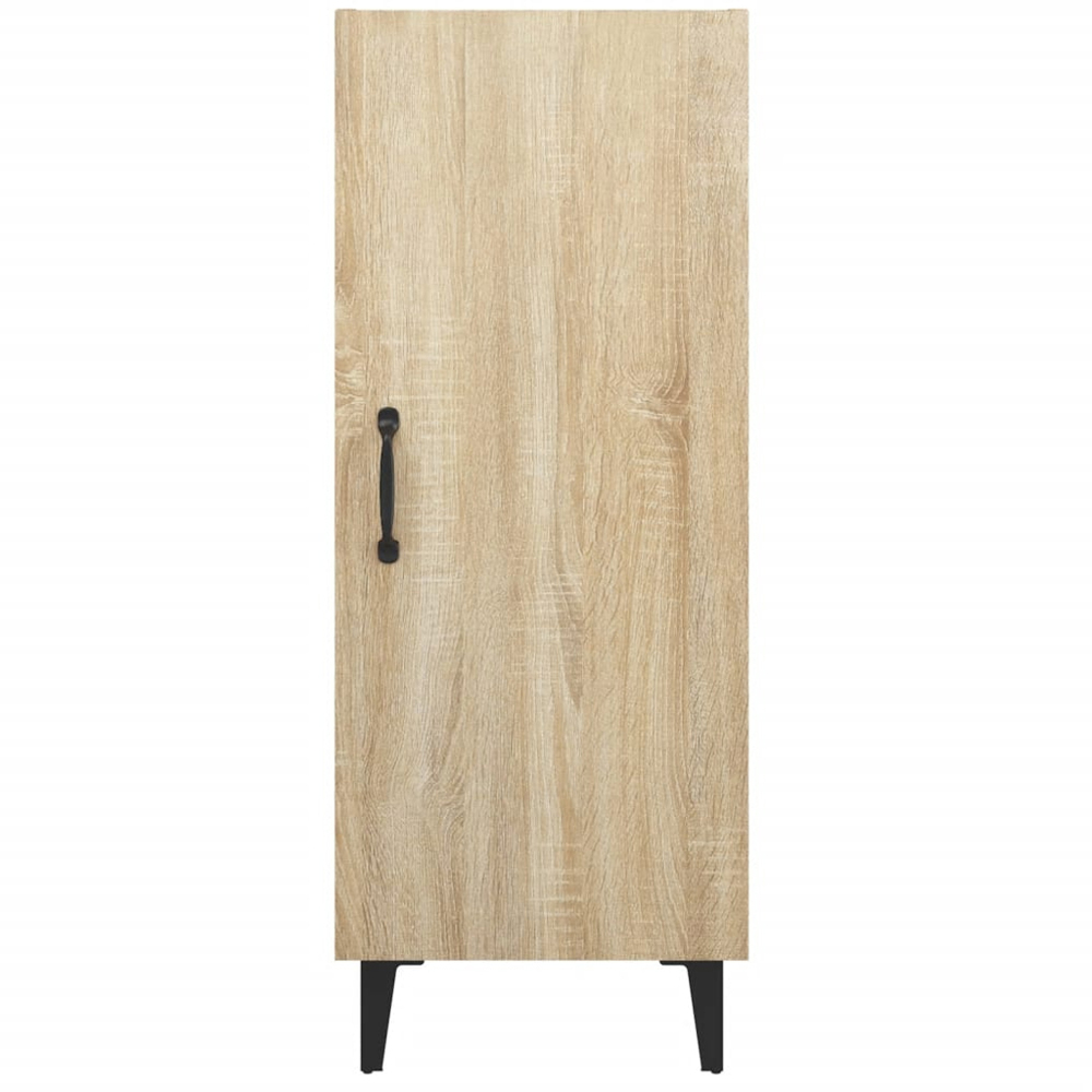 vidaXL Single Door Sonoma Oak Sideboard Image 6