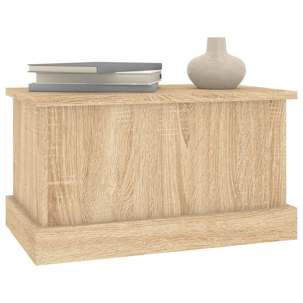 vidaXL Sonoma Oak Storage Box with Lift Top Lid Image 4