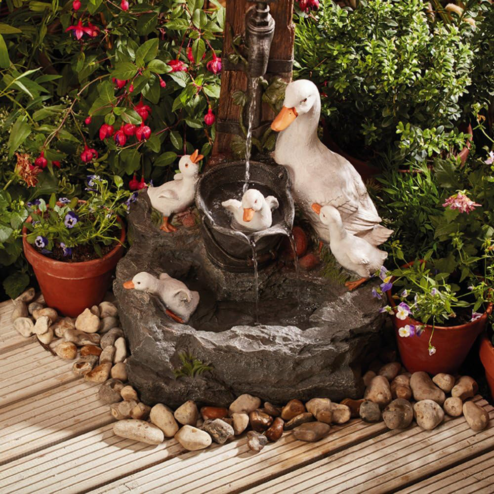 Garden Gear Duck Fountain Image 4