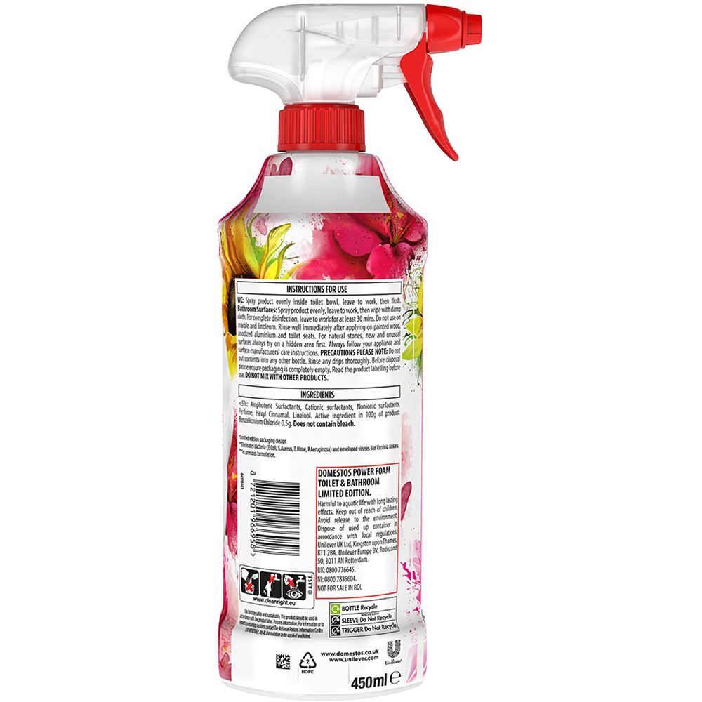 Domestos Power Foam Cleaner Image 2