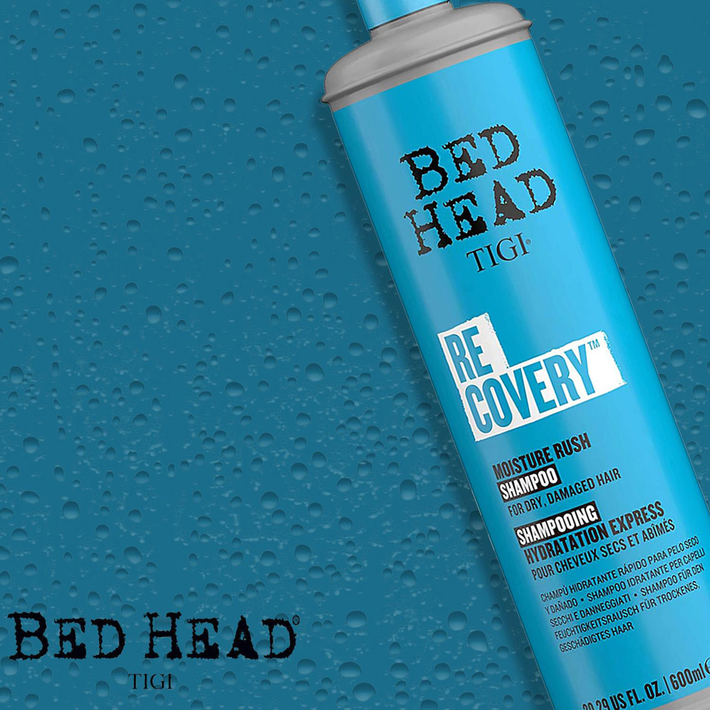 TIGI Bed Head Recovery Dry Hair Hydrating Cleanser Moisturising Shampoo 600ml Image 4