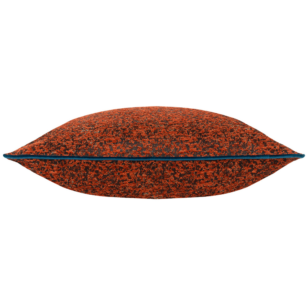 Paoletti Galaxy Copper Chenille Piped Cushion Image 3