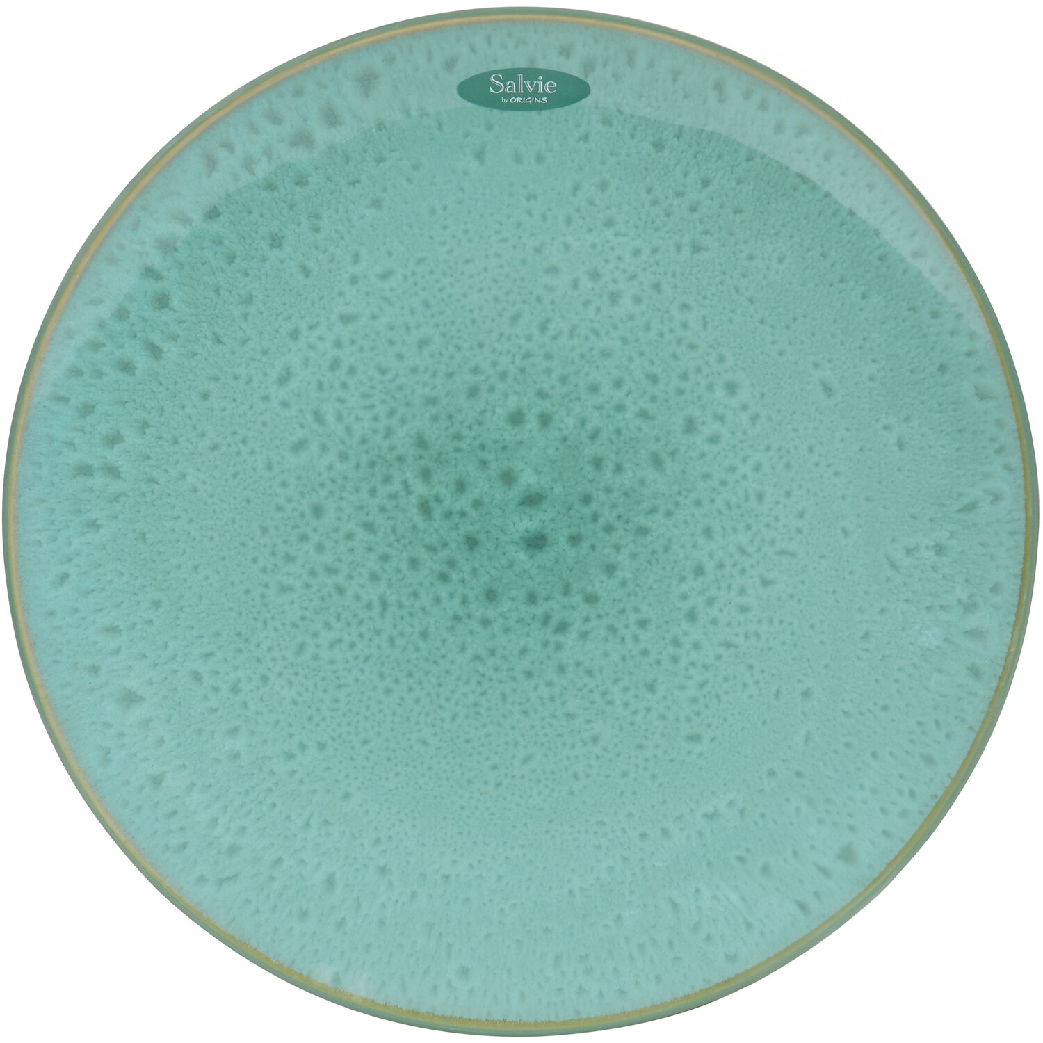 Salvie Reactive Glaze Plate - Sea Green / Dinner Plate Image 1