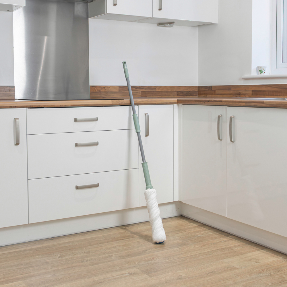 JVL Cleaning Grey Easy Twist Mop Image 2