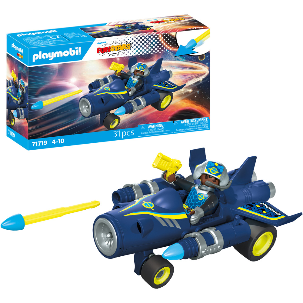 Playmobil Racing Space Jet Playset Image 3