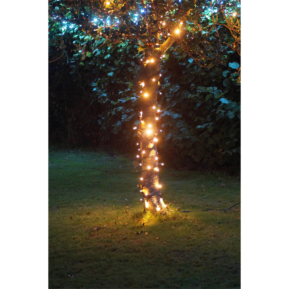 Eagle Connect Gold LED Black String Light 90m Image 4