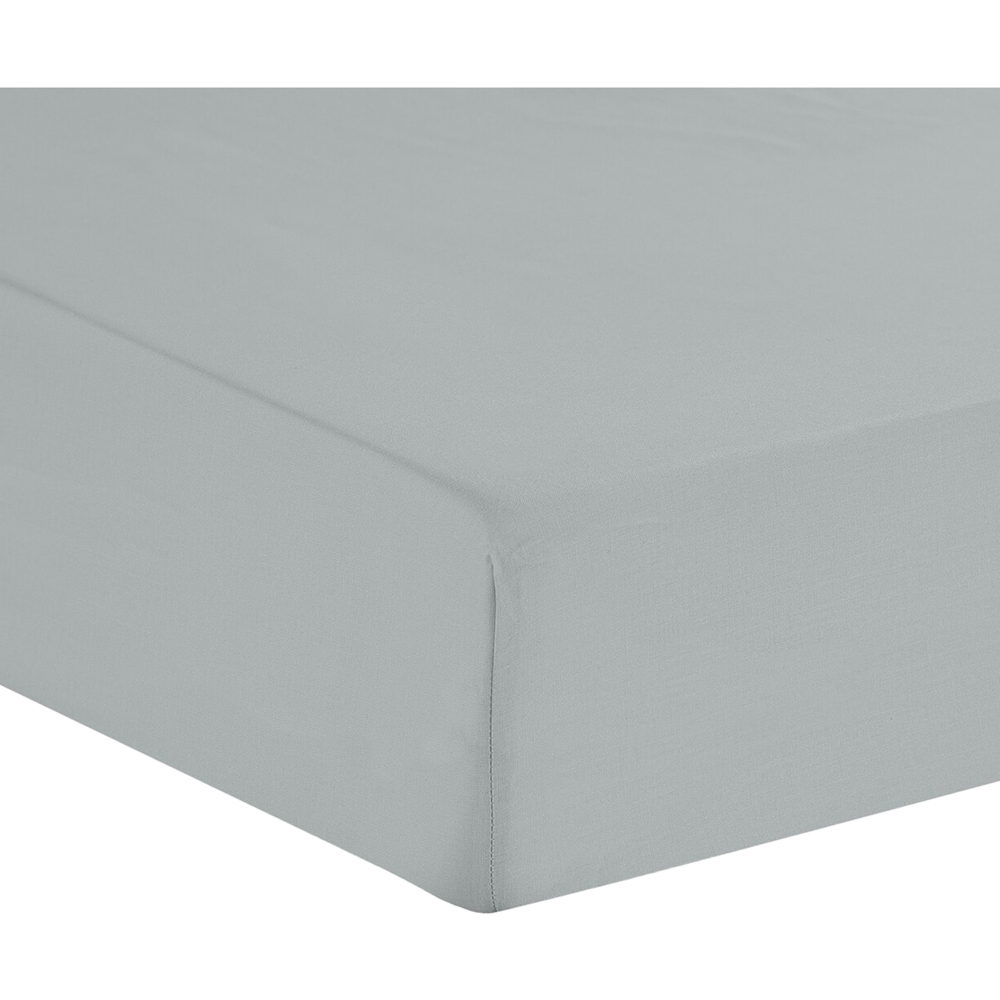 Divante 180Tc Cotton Deep Fitted Sheet - Silver / Superking Image