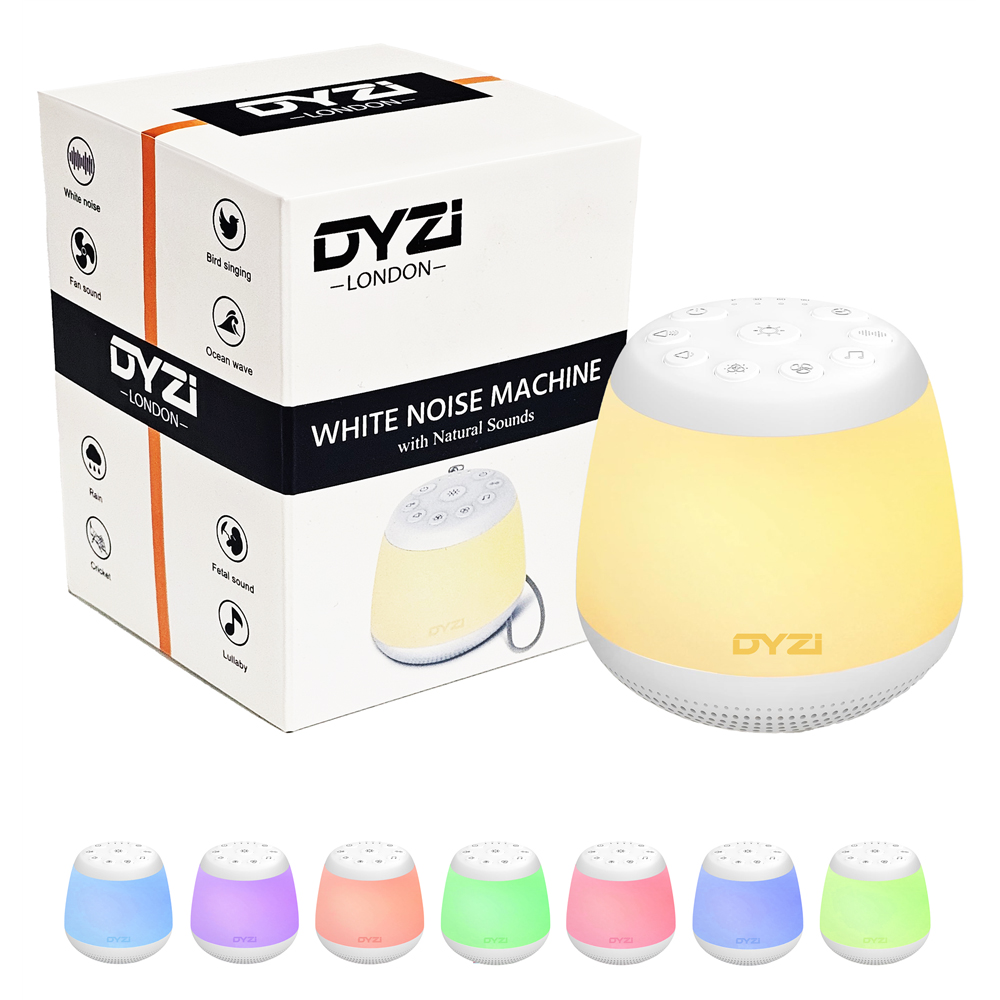 Dyzi Portable White Noise Machine Baby Adults Kids Sleep Aid Image 4