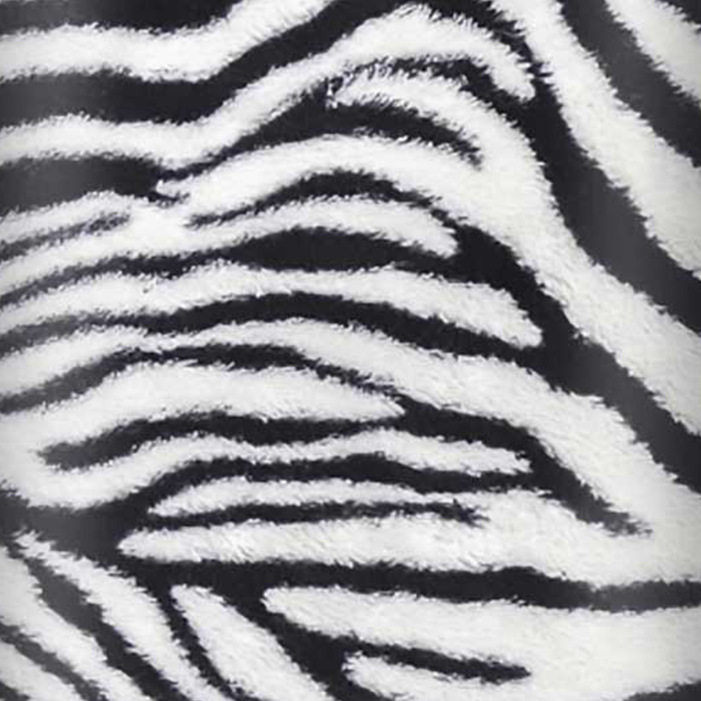 Warren Reed Designer Small Zebra Texture Pattern Suitcase Image 3