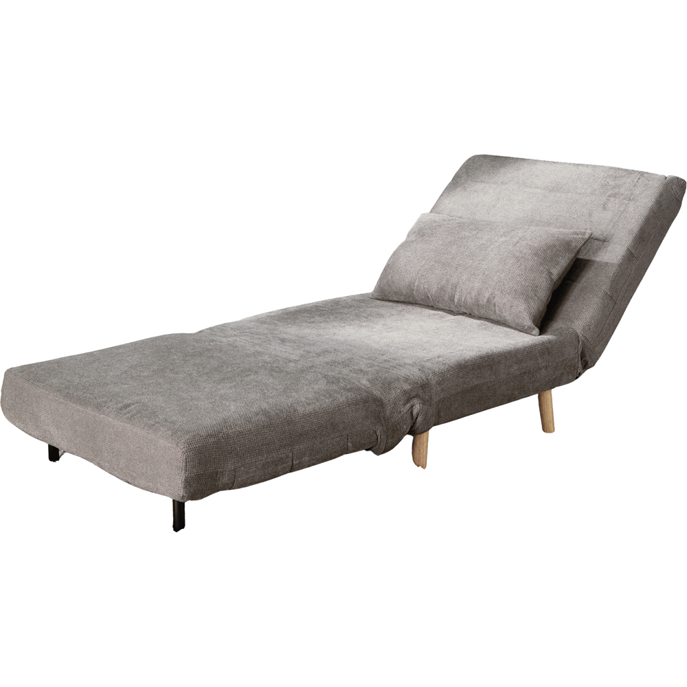 Home Source Lorena Single Grey Sofa Bed Image 5