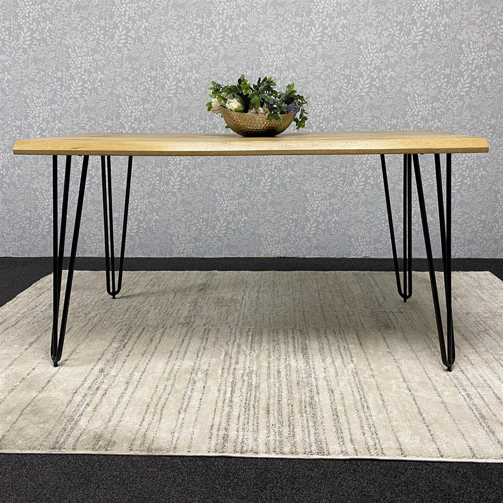 Kosy Koala Rustic Brown Dining Table Image 4