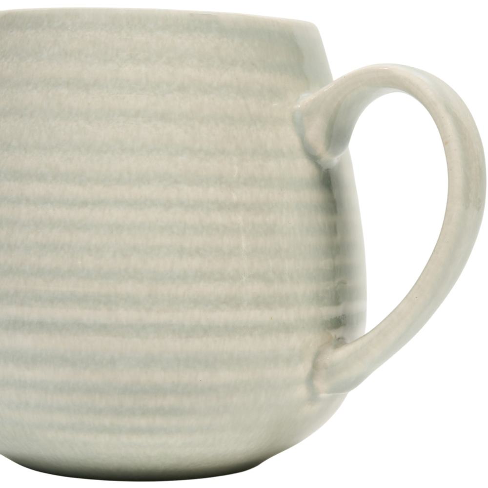 Pack of 4 Sora Reactive Glaze Mugs Light Grey Image 3