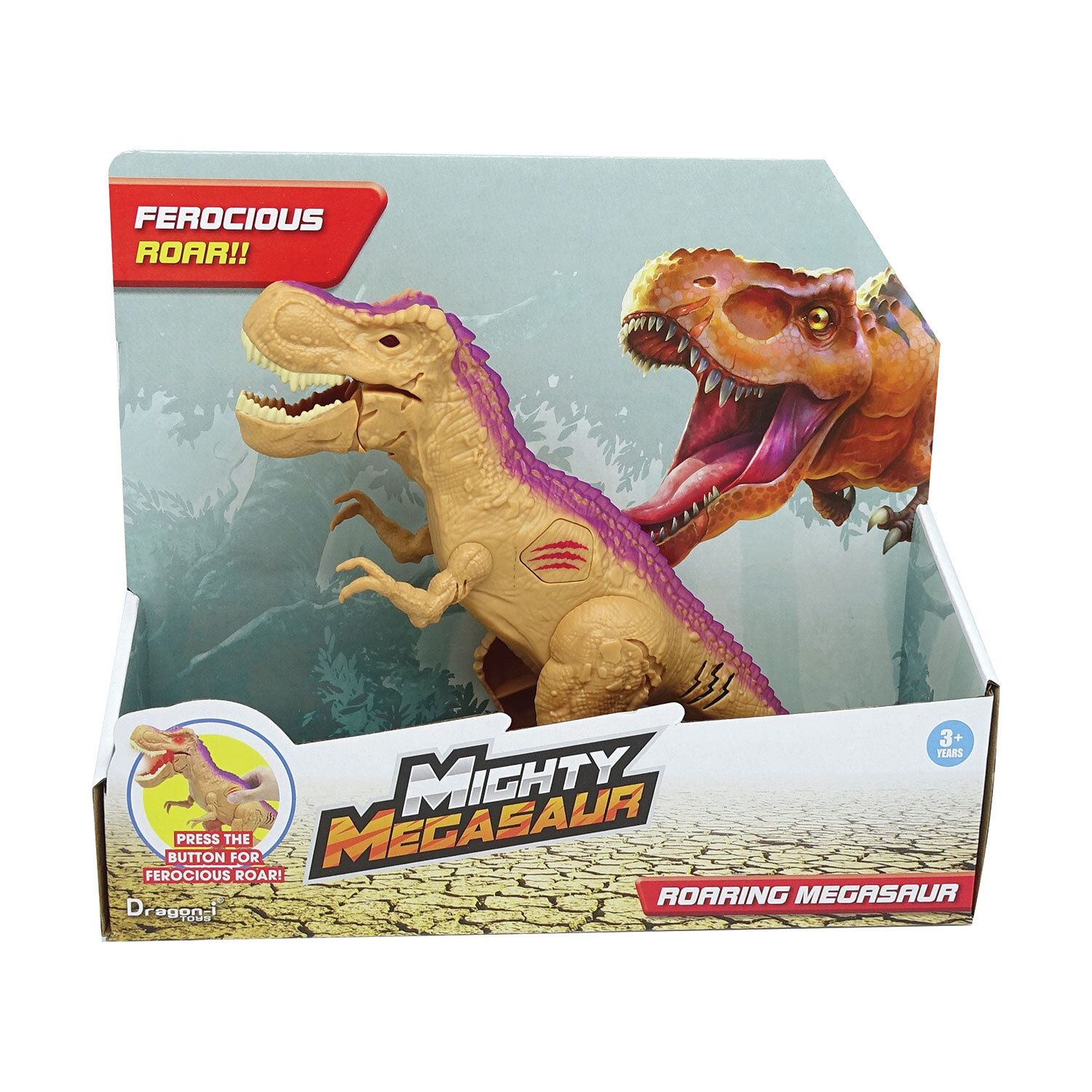 Dragon-i Toys Mighty Megasaur Light and Sound Dinosaur Image 7