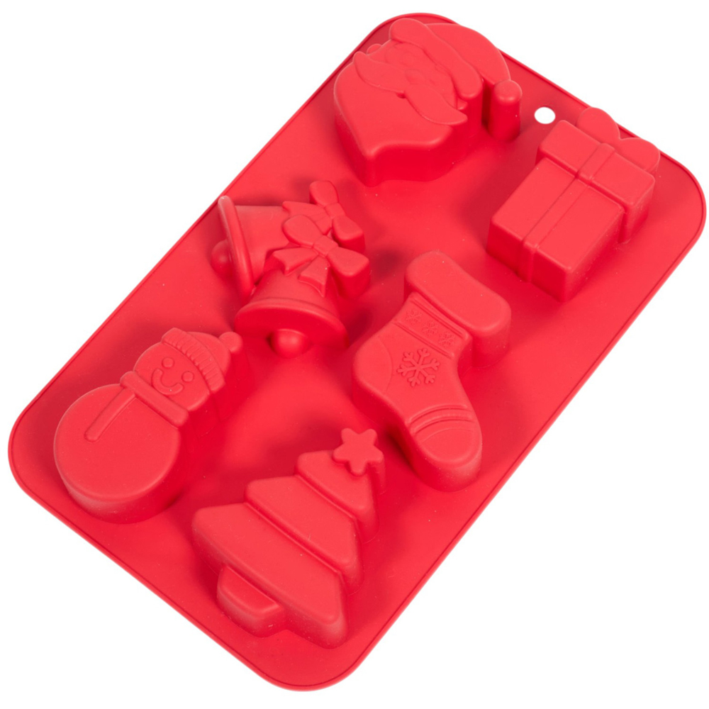 Christmas Shapes Silicone Mould Image 8
