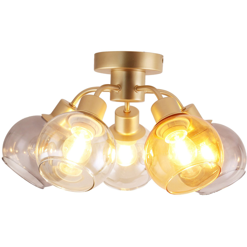Shaunna Ceiling Fitting Gold Image 3