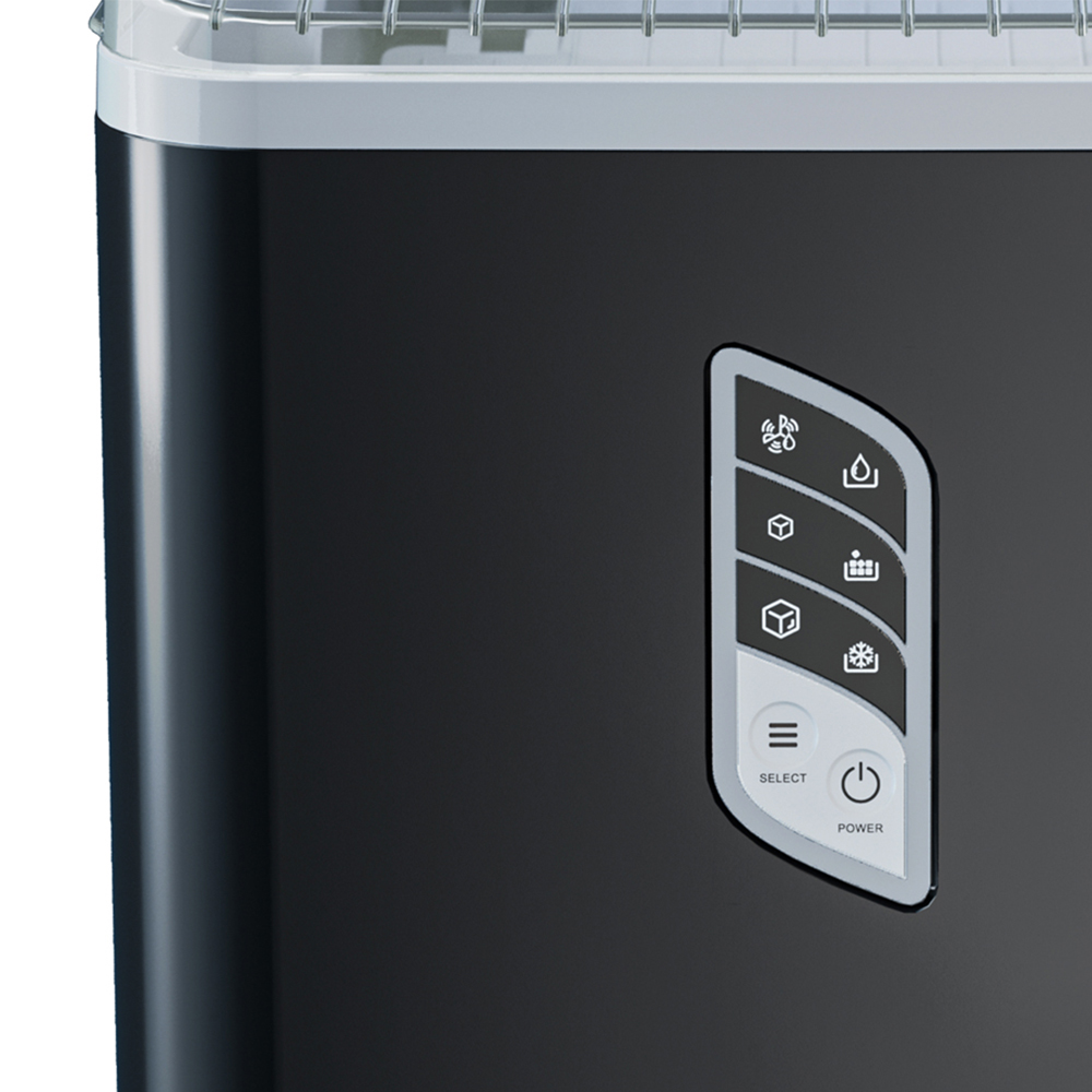 Pro Breeze PB-IM01B-UK Black Countertop Ice Cube Maker 2L Image 6