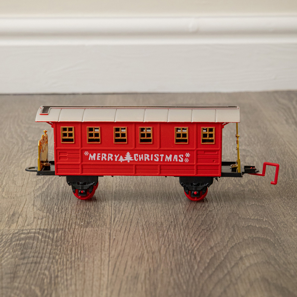 Samuel Alexander Festive Flyer Christmas Train Set with Pop-Up Village Image 6