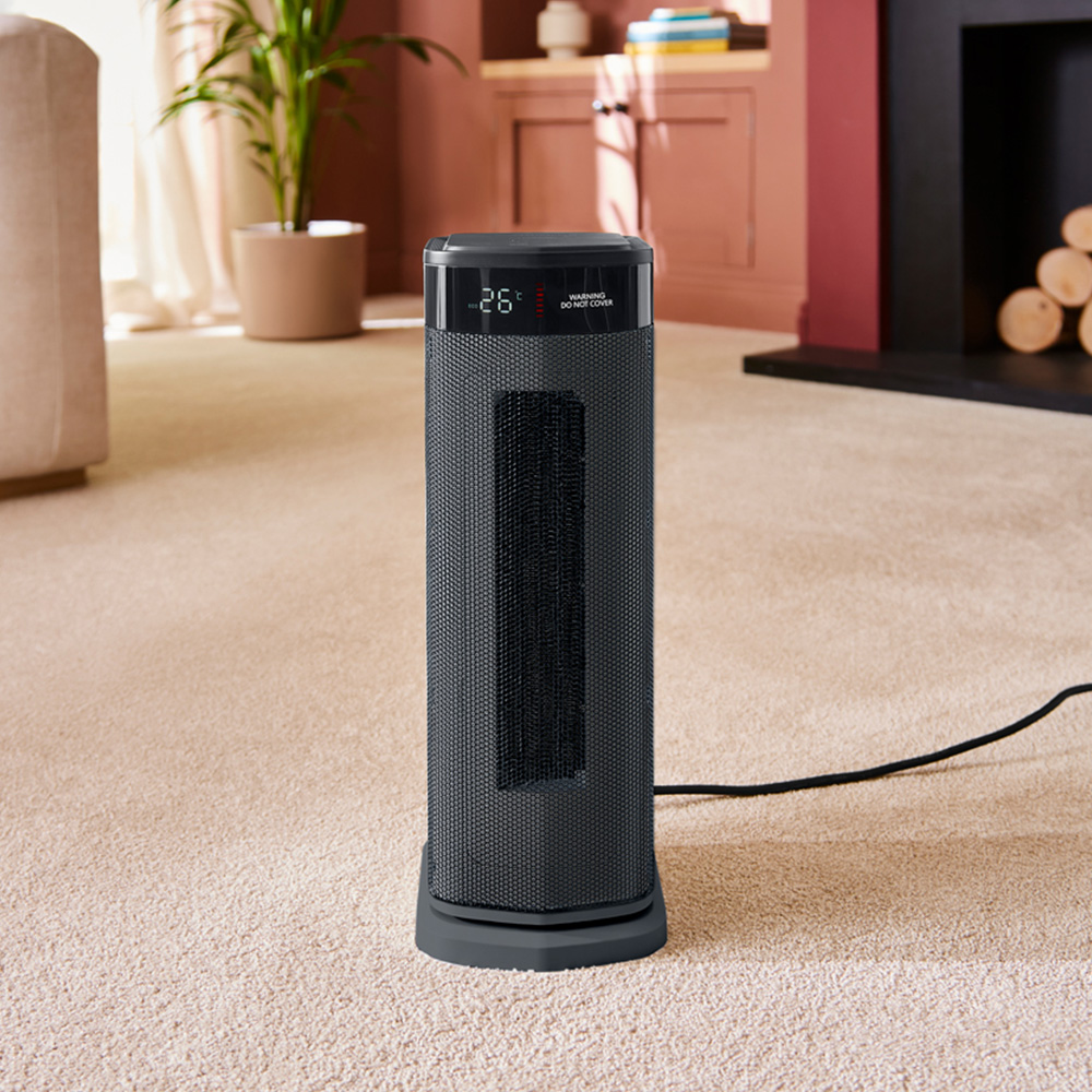 Morphy Richards Grey Ceramic Tower Fan Heater 2000W Image 9