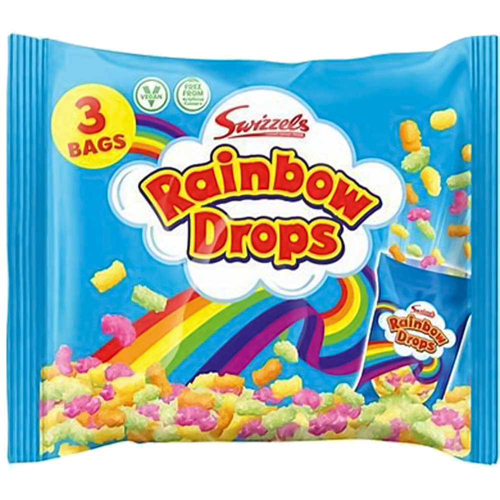 Swizzels Rainbow Drops 3 Pack Image