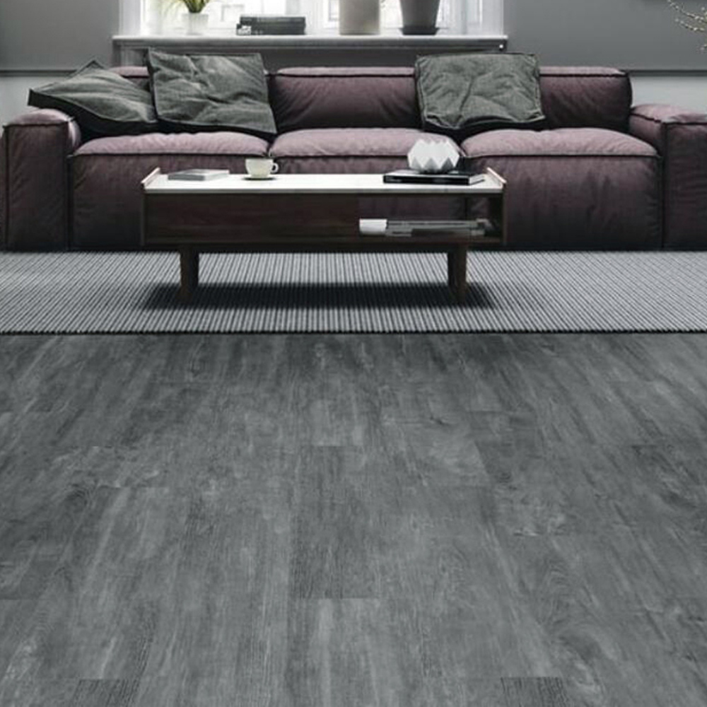 Living and Home PVC Wood Plank Flooring 36 Pack Image 1