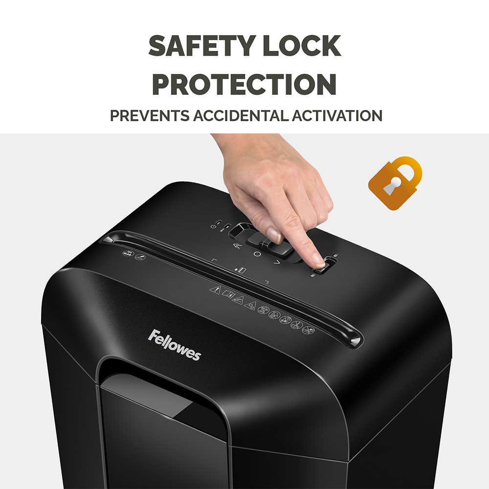 Fellowes Powershred LX50 Cross Cut Paper Shredder Image 6
