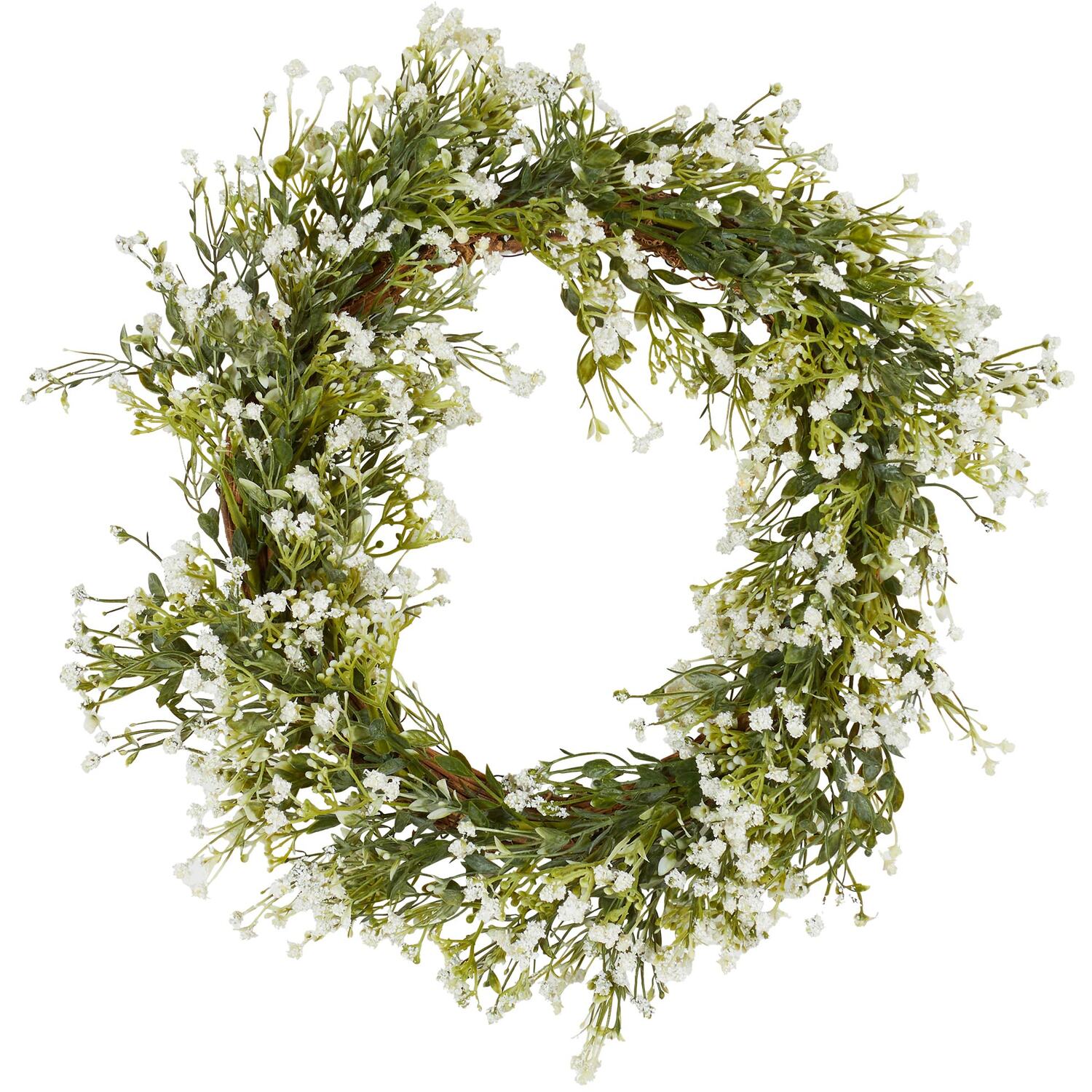 Gypsophila Wreath - Green Image 1