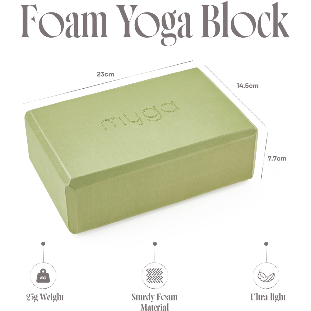 Myga Moss Yoga Block 2 Pack Image 5