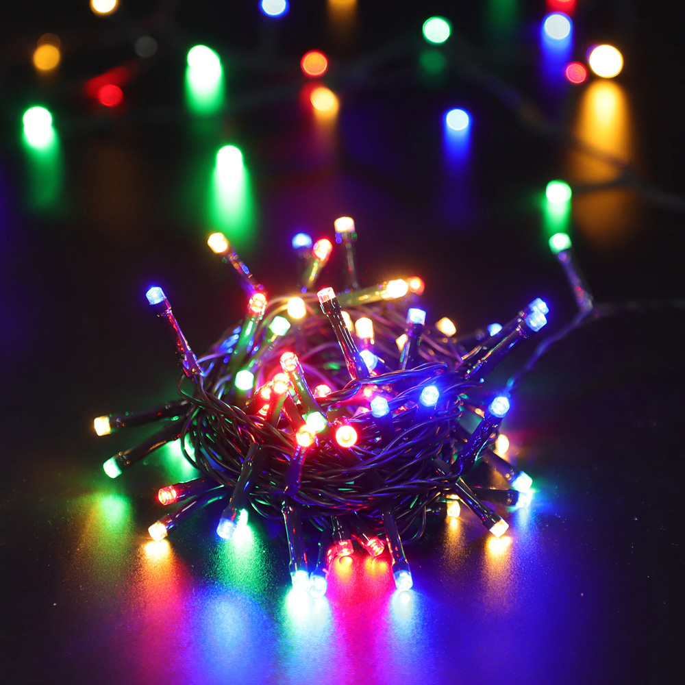 100 LED Classic Lights Multicolour Image 3