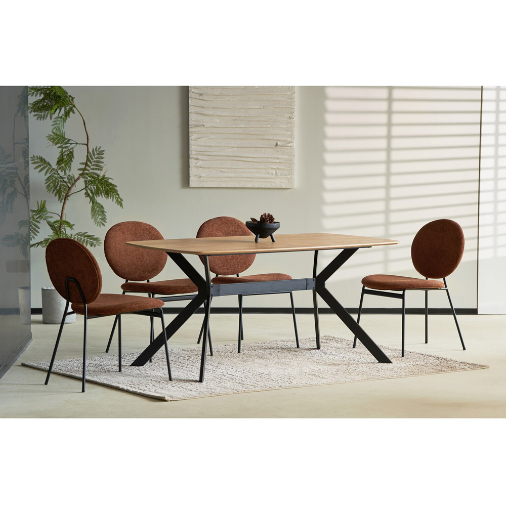Maybury Dining Table Natural Oak Image 5