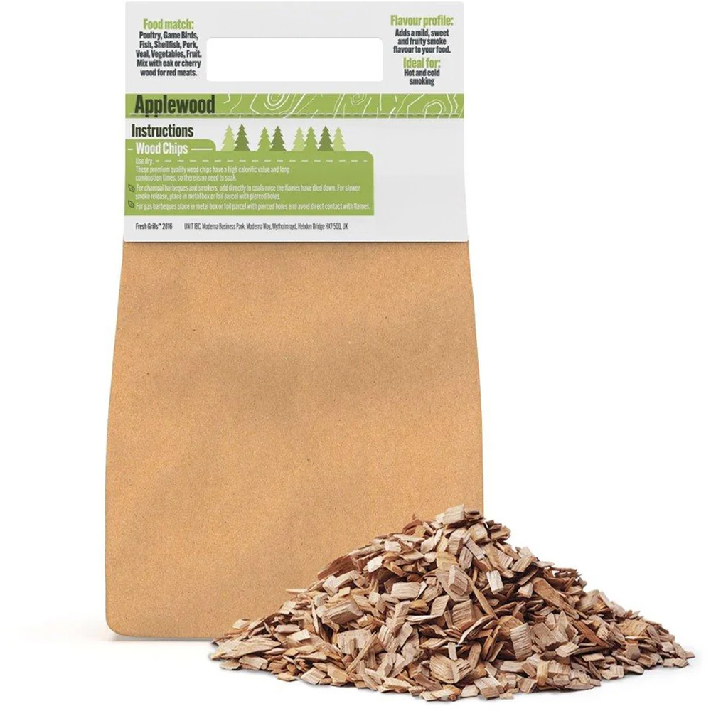 MonsterShop Applewood Wood Chips 2.8kg Image 2