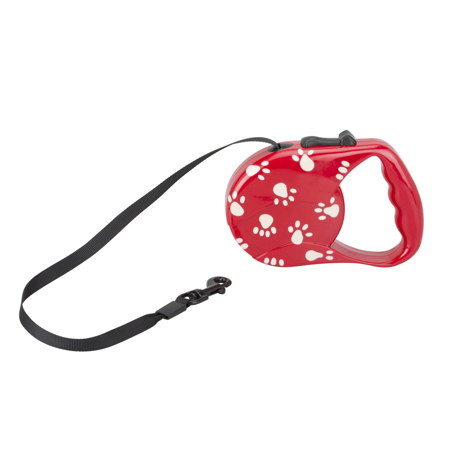 Clever Paws Paw Print Retractable Lead 3m Image 2