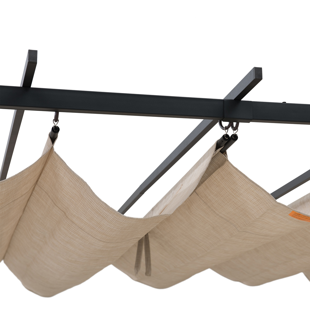 Sunjoy Giona 3.63 x 2.77m Pergola Image 3