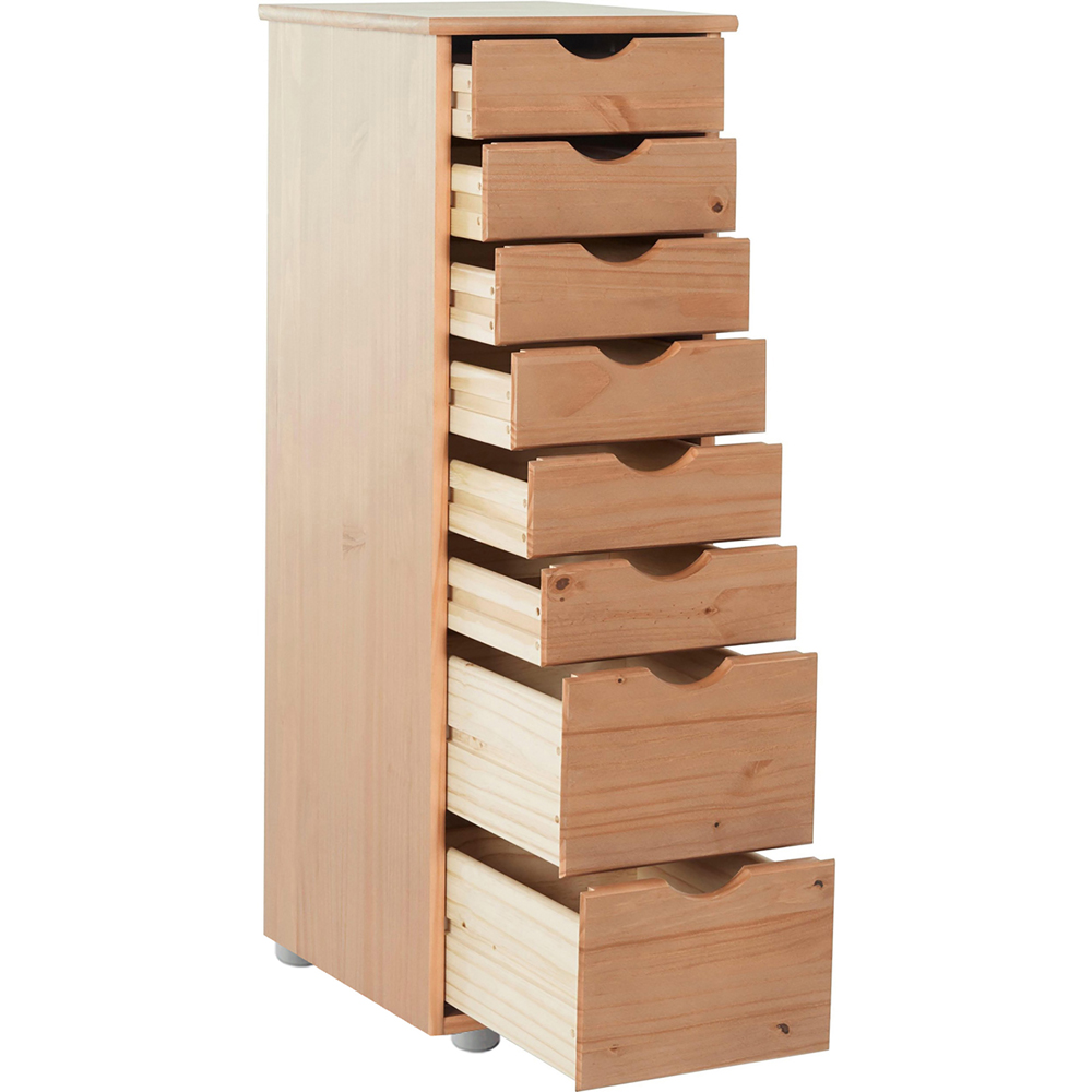 Loft24 Gava 8 Drawer Solid Wood Chest of Drawers Image 4