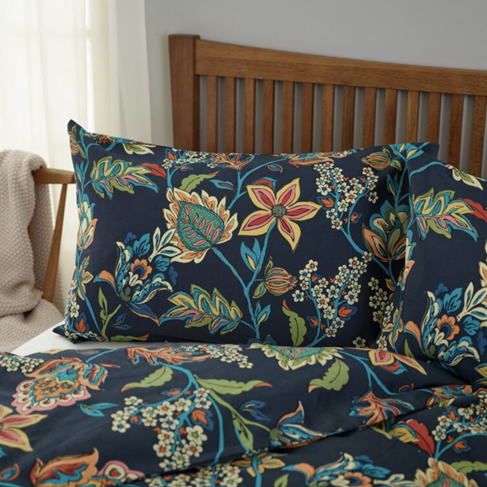 Deyongs Jamboree Super King Size Navy Trail Duvet Set Image 2
