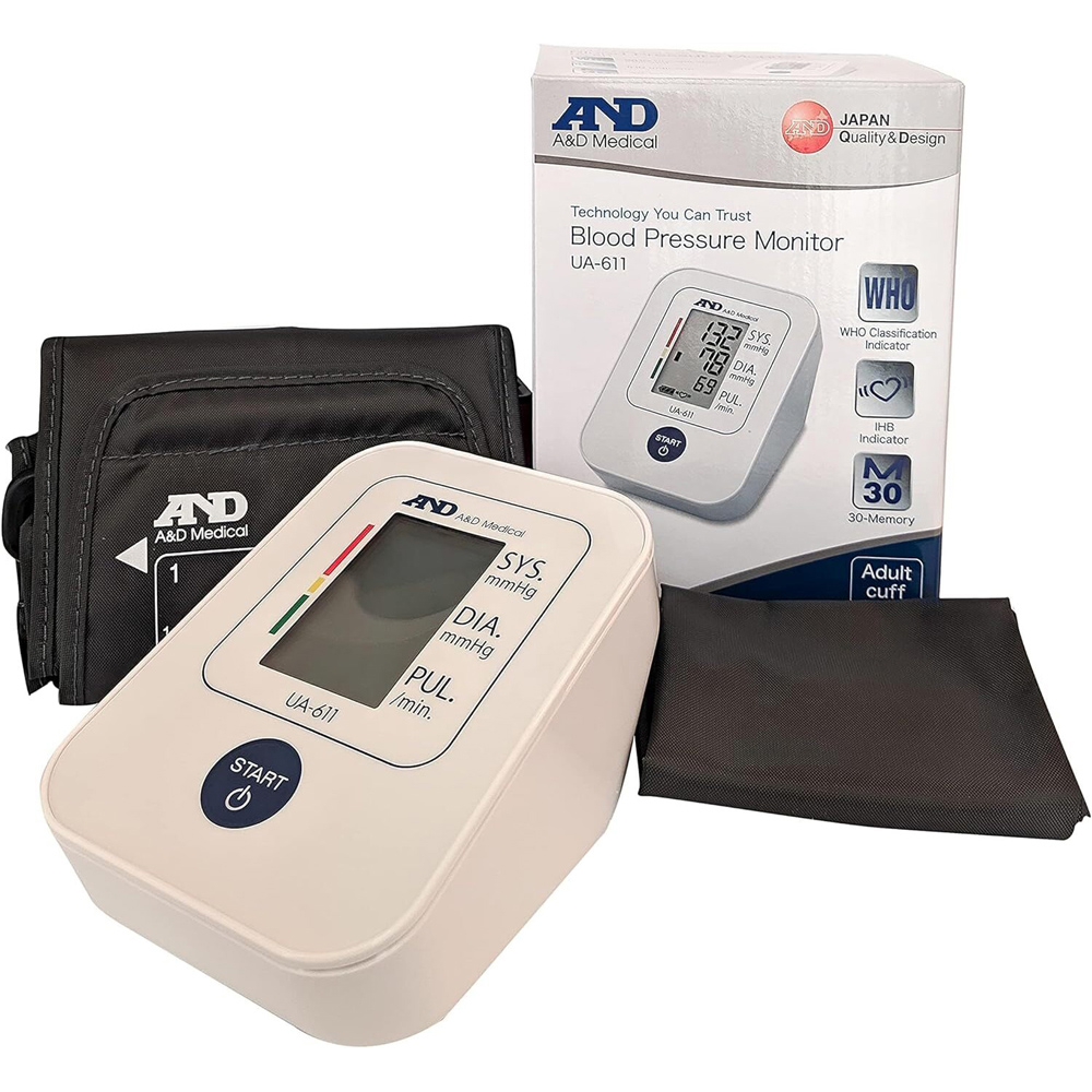 A&D Medical UA611 Upper Arm Blood Pressure Monitor Image 5