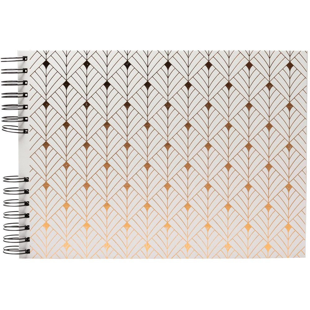 Exacompta White Spiral Photo Album 50 Sheets 150 Photos Image 3