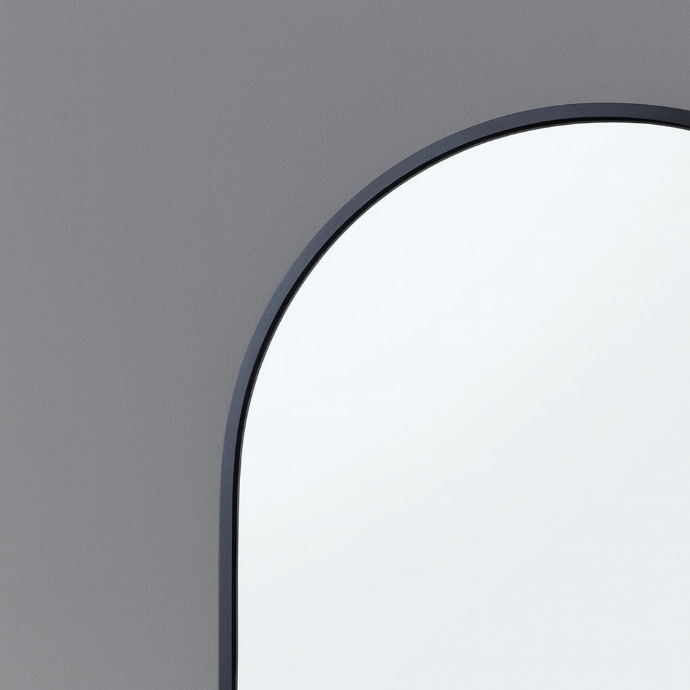 Neo Black Metal Frame Full Length Mirror 40 x 150cm Image 3