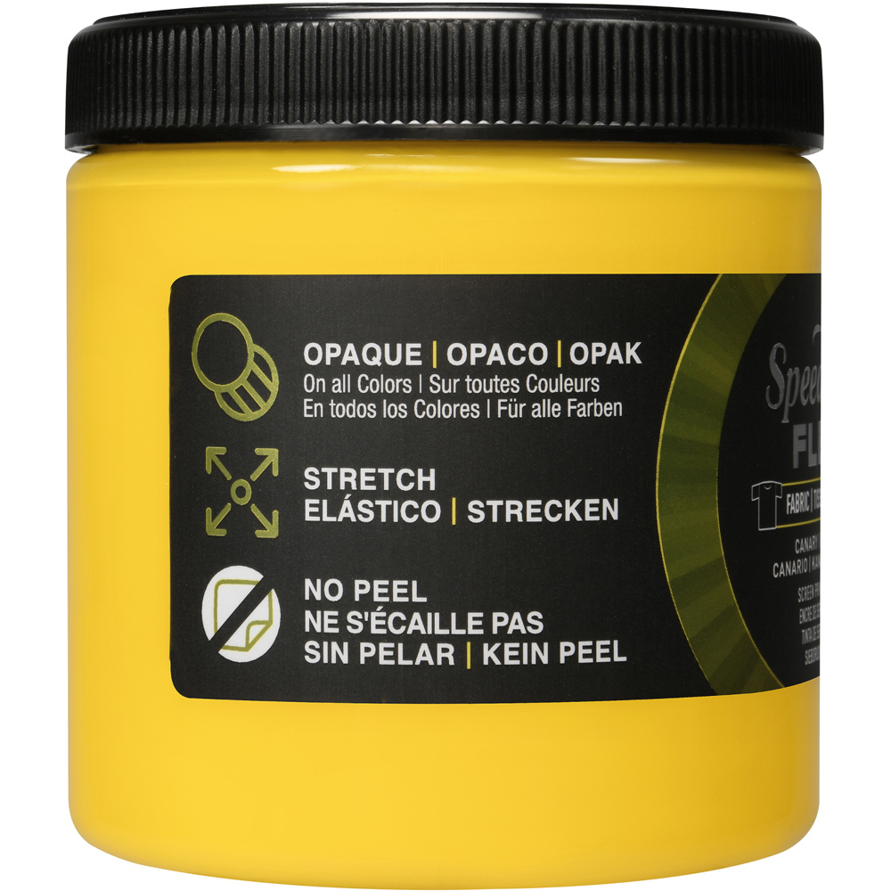 Speedball Flex Canary Fabric Screen Printing Ink 236.2ml Image 3