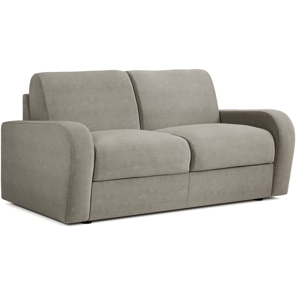 Jay-Be Deco 2 Seater Brushed Twill Smoke Sofa Bed with e-Sprung Mattress Image 2