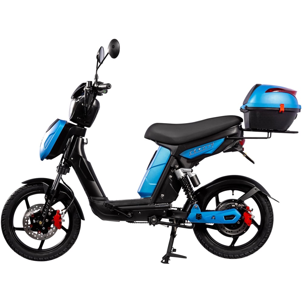 Eskuta SX-250 Voyager Matte Blue Electric Bike 48V Image 3