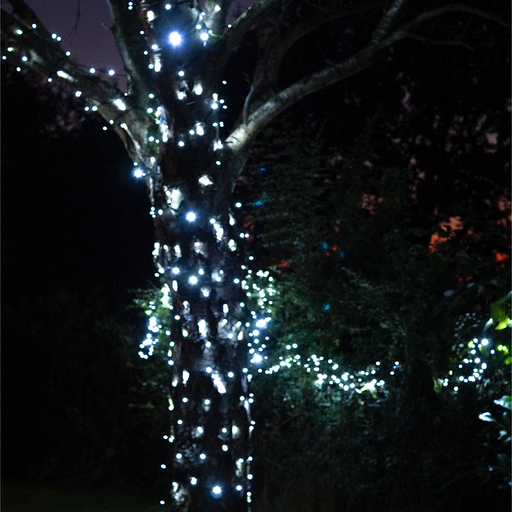 Eagle Connect Cool White LED Black String Light 75m Image 5