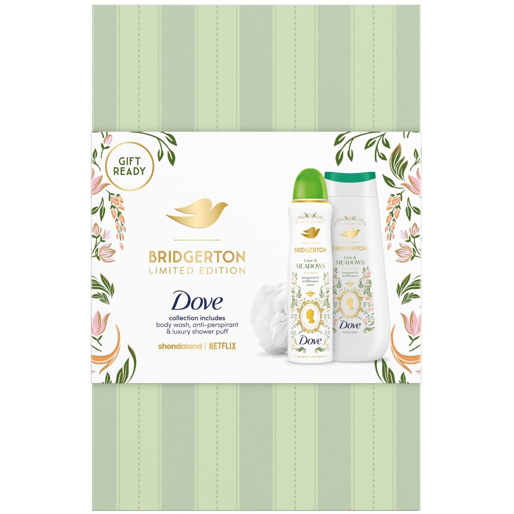 Dove Bridgerton Love and Meadows Limited Edition Gift Set 2 Piece 2 Pack Image 5