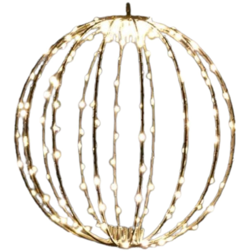 Samuel Alexander 192 Warm White LED Light-Up Twinkle Orb Christmas Decoration 30cm Image 2