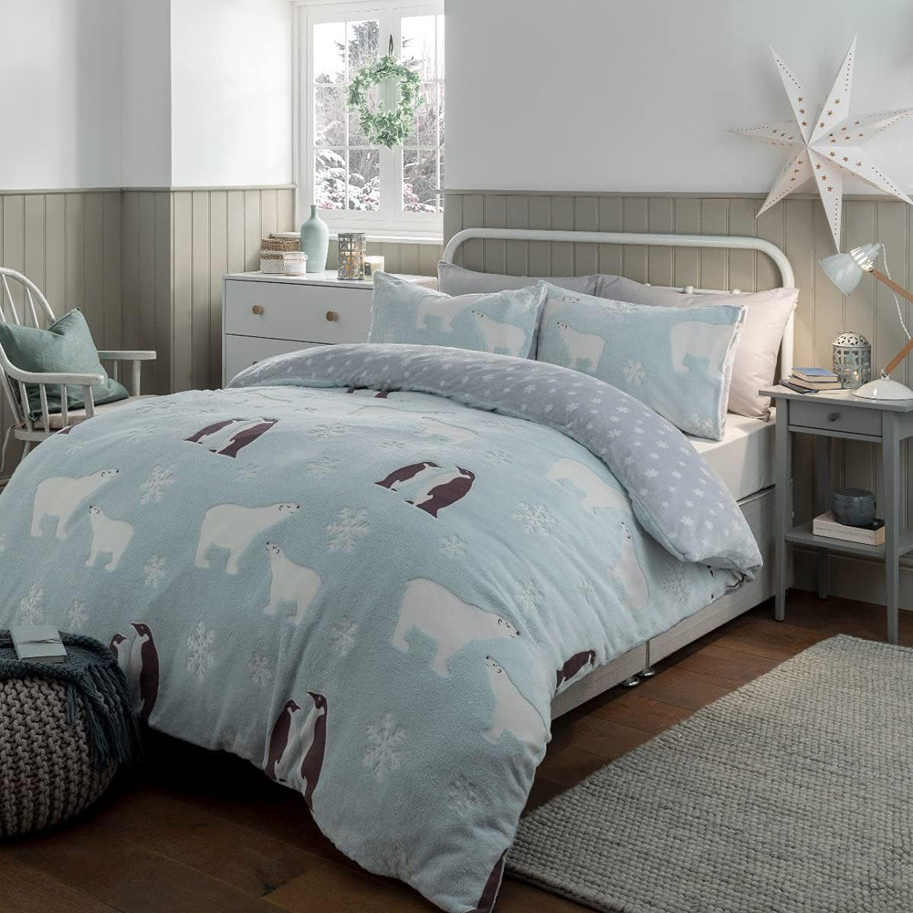 Smart Living Double Penguin and Polar Bear Glow in the Dark Duvet Set Image 7