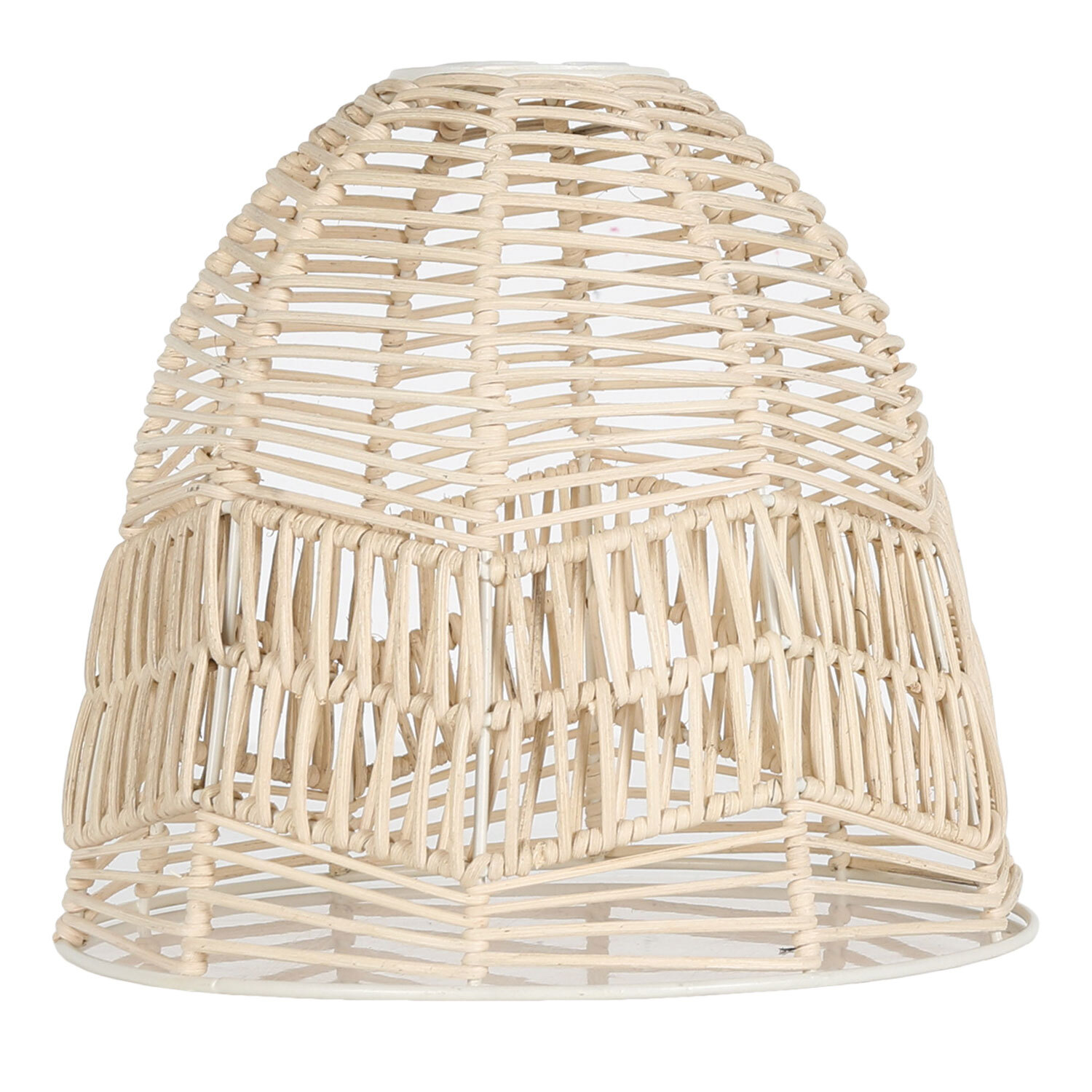 Casper White Rattan Small Shade Image