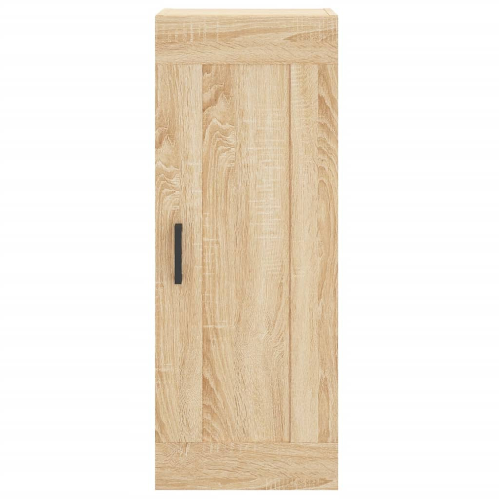 vidaXL Single Door Brown Wall Mounted Cabinet Image 4