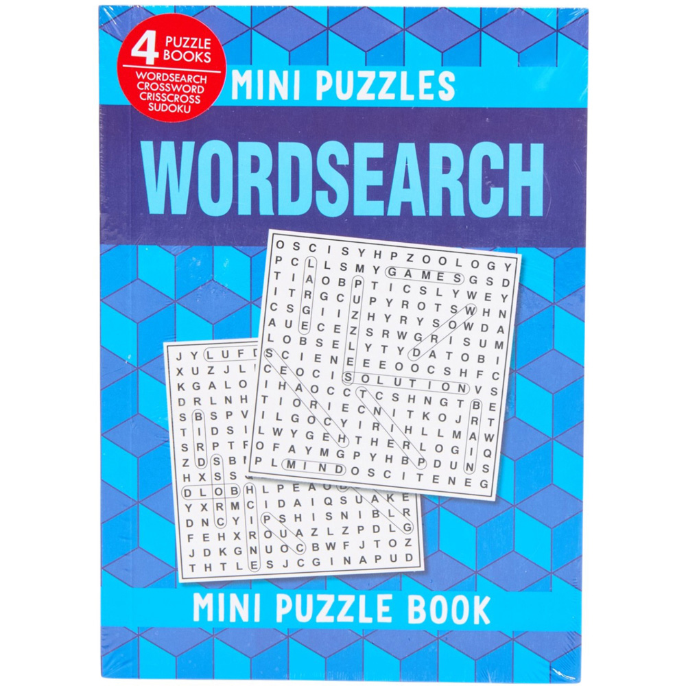 Mini Puzzle books Pack of 4 Image 3